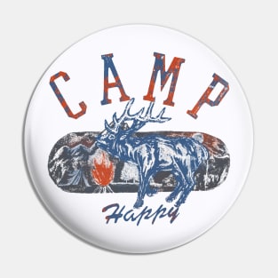 camp happy Pin