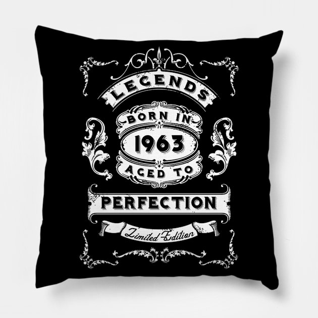 Legends Born in 1963 Pillow by BambooBox