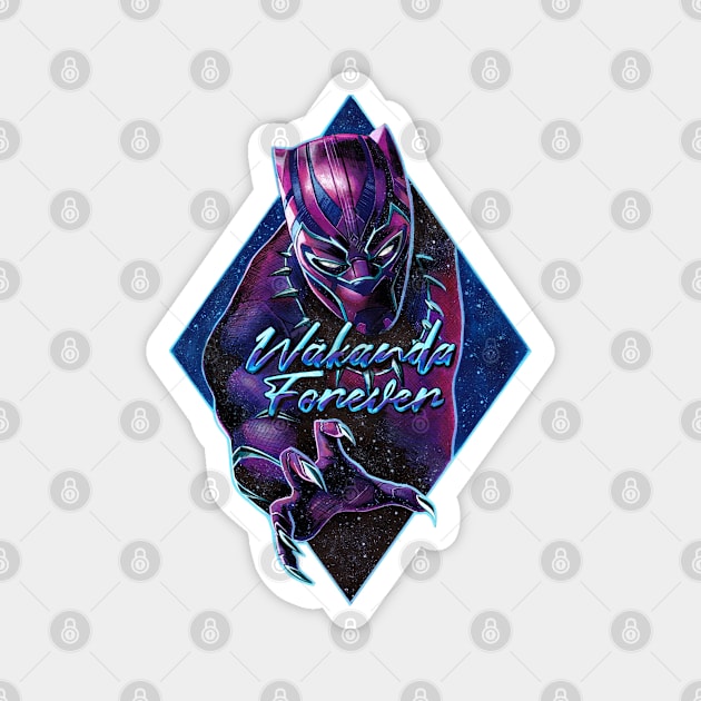 Wakanda Forever Magnet by Jomeeo