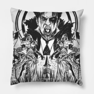 Valley Of Shadows Pillow