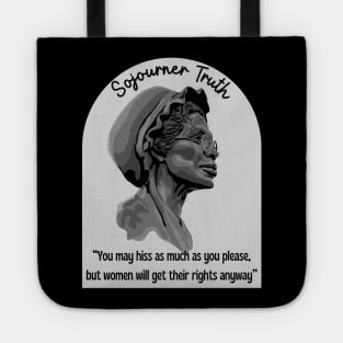 Sojourner Truth Portrait and Quote Tote