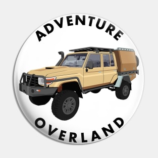 Adventure Overland Land Cruiser Pin