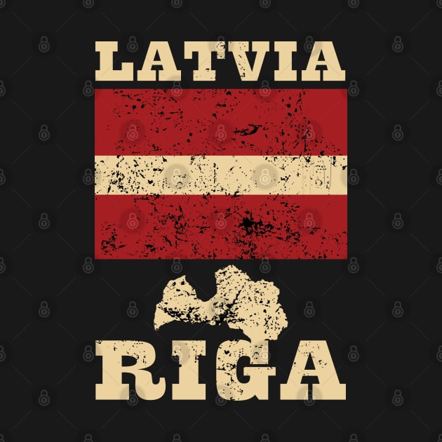 Flag of Latvia by KewaleeTee