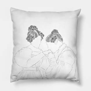 Anne and Ann from Gentleman Jack Pillow