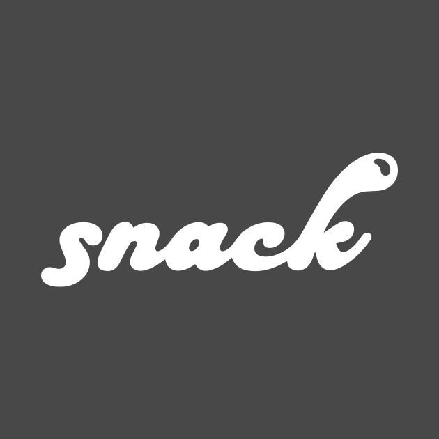 snack ( I'm a ) in white by Eugene and Jonnie Tee's