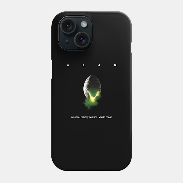 A L A N Phone Case by TubularTV