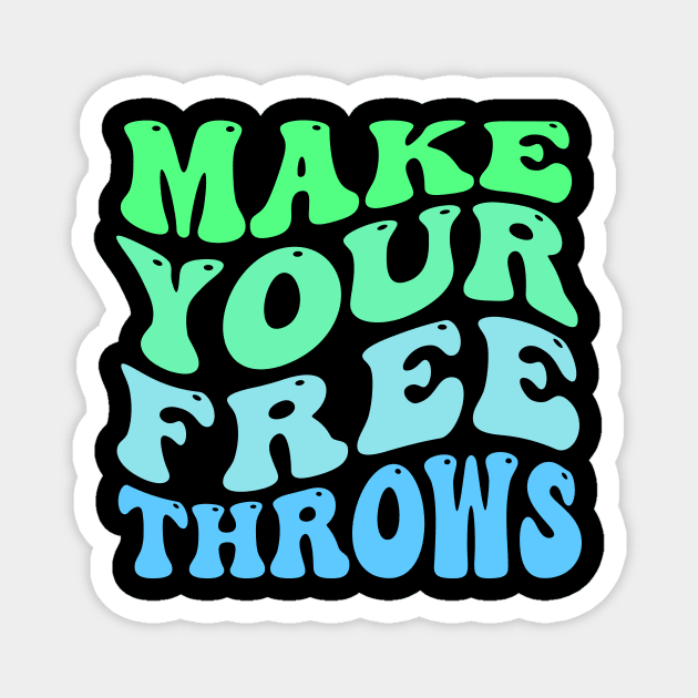 Make your Free Throws Magnet by TheDesignDepot