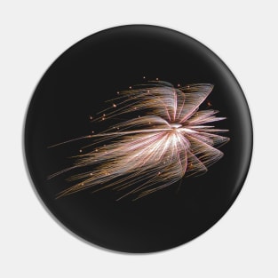 Windswept Fireworks Pin