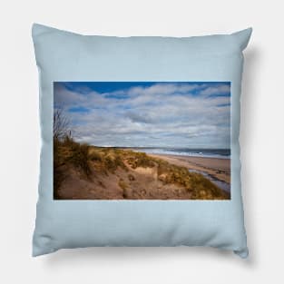 Springtime at Druridge Bay Pillow