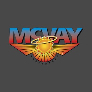 Back - Logo - "McVay Surfboards" Tee-shirt T-Shirt