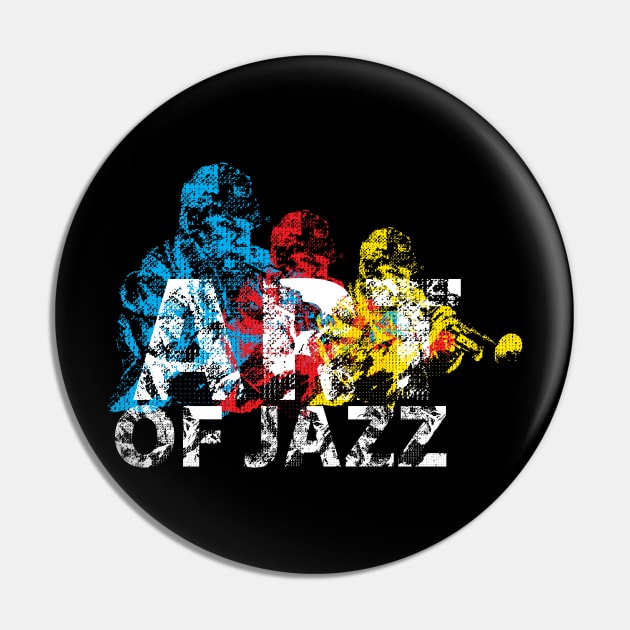 Art of Jazz Abstract Modern Style Theme Pin by jazzworldquest