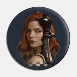 Beth Harmon “The Queen’s Gambit” Pin