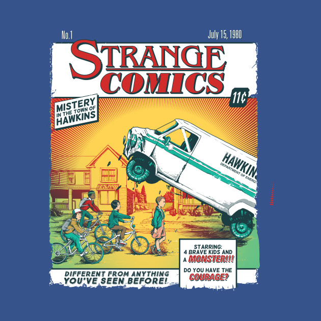 Discover Stranger Comics - Stranger Things - T-Shirt