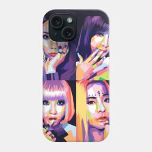 2ne1 full member Phone Case