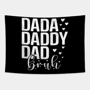 Dada  Dad Bruh  Like My Daughter Father's Day Tapestry