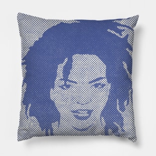 Lauryn Hill Halftone Pillow