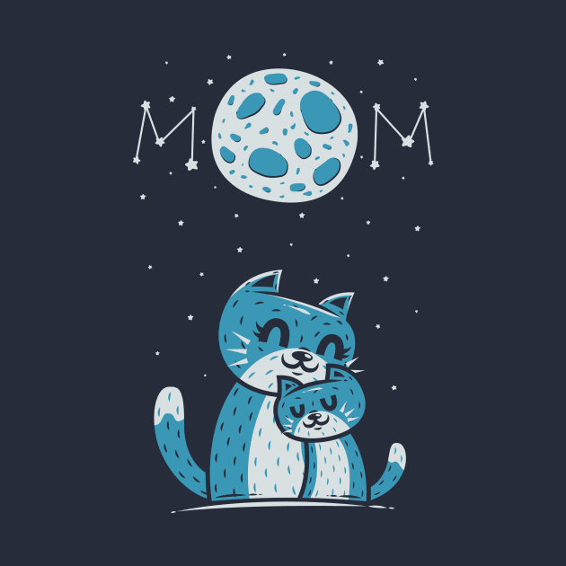 The Moon And The Mom Cat II by krisren28