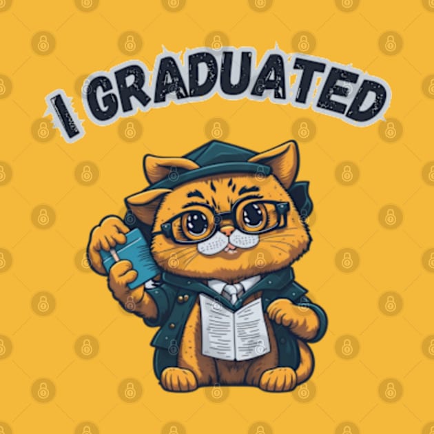 I Graduated Graduate Class 2023 by hippohost