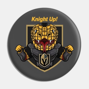 Knight Up! Chance Pin