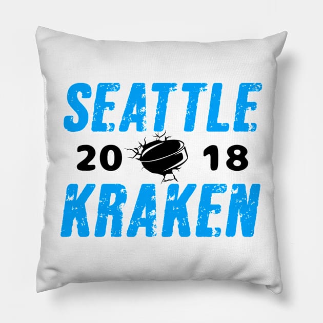 Seattle hockey Pillow by Cahya. Id