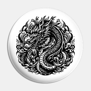chinese dragon Pin