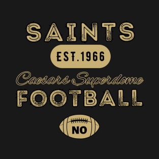 New Orleans Football Vintage Style T-Shirt