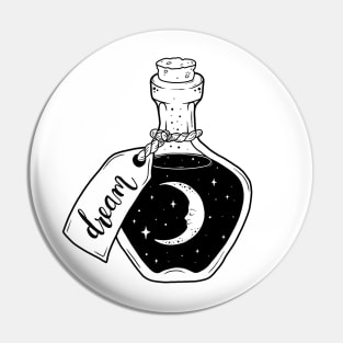 Dream in a bottle Pin