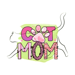 Cat Mom T-Shirt