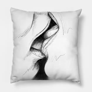 A Passionate Kiss Pillow