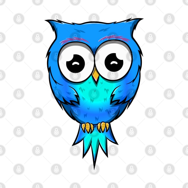 Cute Owl by Sticker Steve