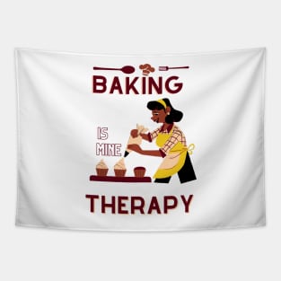 Baking Is Mine Therapy Tapestry