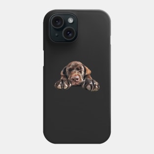 Labrador Chocolate Cutie Phone Case