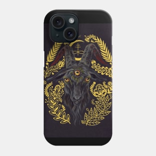 Black Goat of the Woods Phone Case