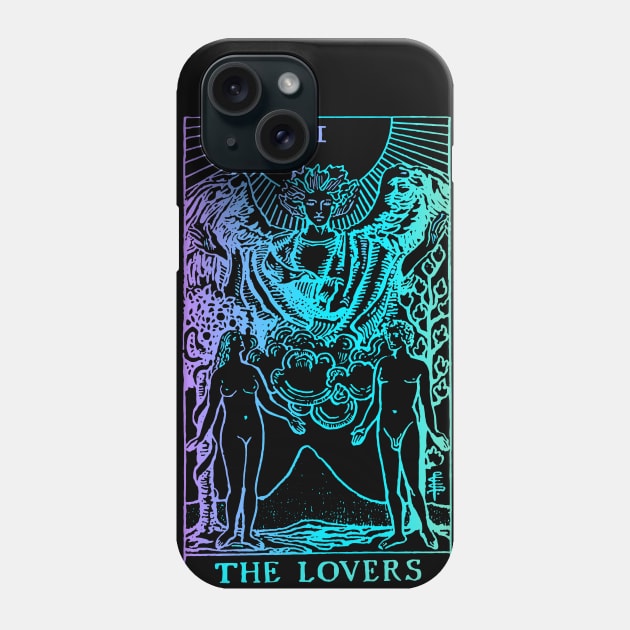 The Lovers Tarot Card Phone Case by srojas26