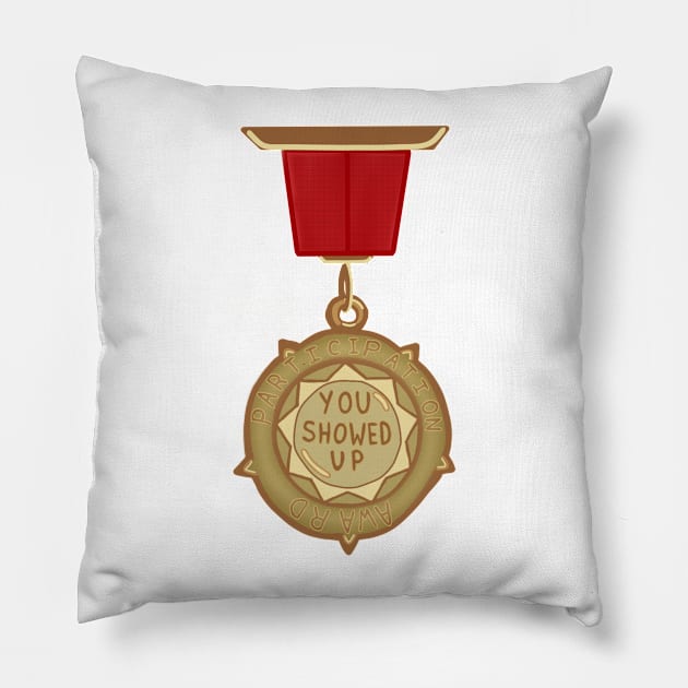 Participation Award Pillow by MoreThanADrop