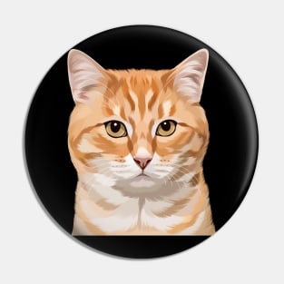 Ginger Cat Pin