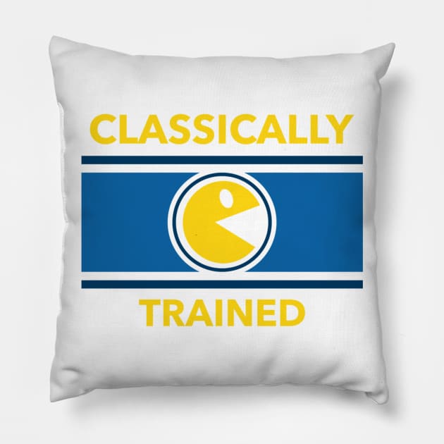 CLASSICALLY TRAINED Pillow by BobbyG