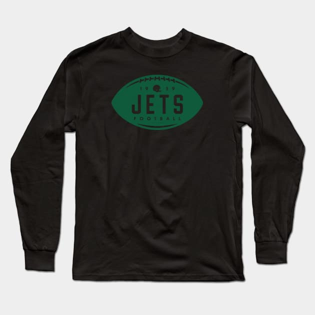 Fanatics Green New York Jets Long Sleeve V-Neck Shirt Women's Size S Small