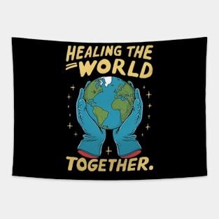 United for Earth - A Global Call to Heal Together Tapestry