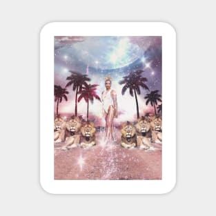 Malika - Spirit Of A Warrior Princess Magnet