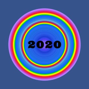 The Year 2020 in Rainbow Colors 1 T-Shirt