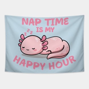 Nap Time Is My Happy Hour Tapestry