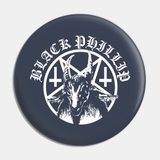 Black Metal Phillip Pin