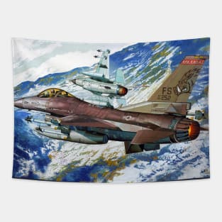 F-16C Fighting Falcon Tapestry