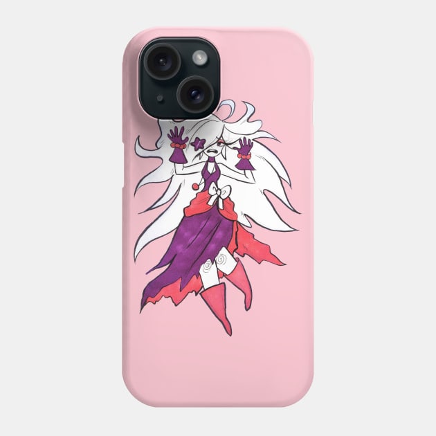 White Haired Girl Phone Case by saradaboru