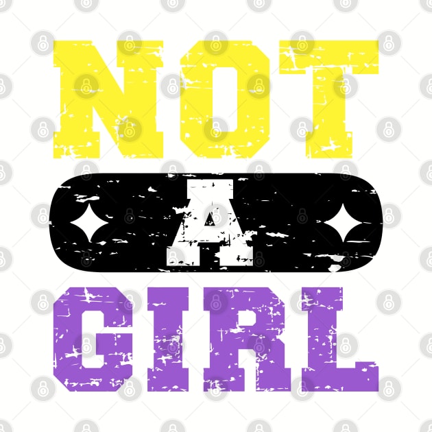 Not A Girl | Enby by PrinceSnoozy