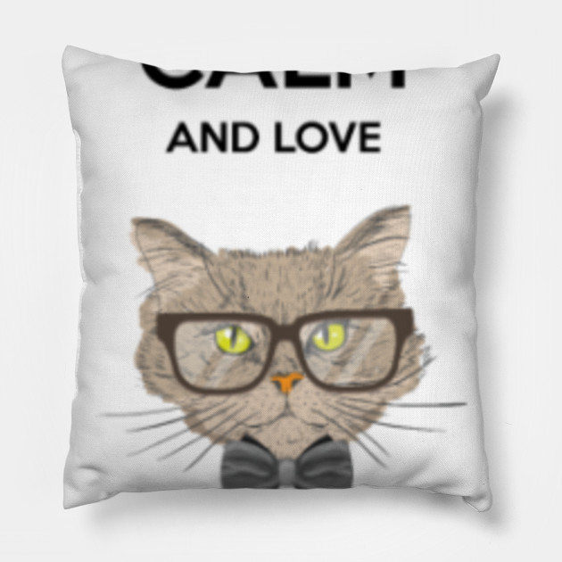 Awesome Cute Cat Lover Quotes Cat Pillow Teepublic