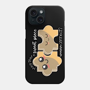 Jigsaw puzzle pickup line Phone Case