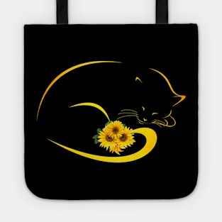 Cat You Are My Sunshine Tote
