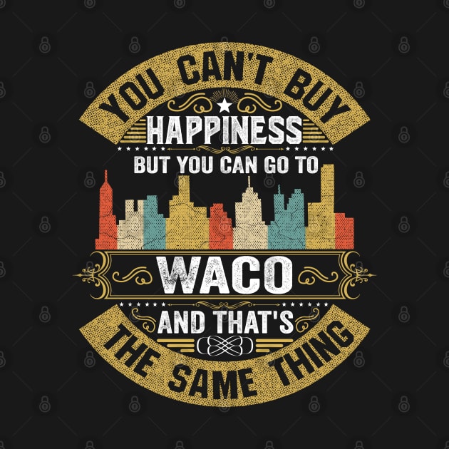 Waco City Texas State USA Flag Native American by BestSellerDesign